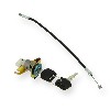 Seat Lock + cable for mini Scooter, Parts for mini scooter