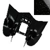 Rear Fairing for ATV Shineray Quad 250cc ST-9C - BLACK, Shineray Quad Parts 250 ST9C