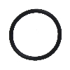 Intake Pipe O-ring for Chinese Scooter 50cc 4-stroke, Chinese scooter parts