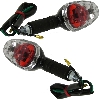 Pair of Carbon Turn Signals for Scooter, Chinese scooter parts