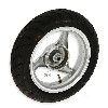 Rear Wheel for Chinese Scooter (Silver - type 1), Chinese scooter parts