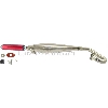 Custom Stainless Steel Exhaust for ATV Pocket Quad (type 1) - Red, Pocket Quad Spare Parts