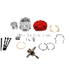Head Kit 53cc - 4 transfer ports - Racing Crankshaft - 12mm axle (type B) - Red, Pocket Quad Spare Parts