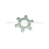 CVT Fixed Pulley Driving Nut for 2-stroke Engine 1E40QMB, Chinese scooter parts