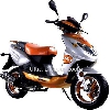 Scooter 50cc 2-stroke - Orange, Chinese Scooter 50cc