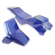 Fairing for ATV Pocket supermoto Blue - Type 1