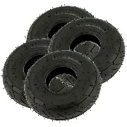 Set of 4 Road Tires 3.50-4 for ATV Pocket Quad