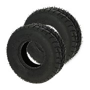 Pair of Front Road Tires for ATV Quad 200cc - 19x7.00-8