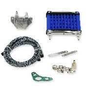 UD Racing Oil Cooler for Dirt Bike - Blue