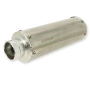 Chrome exhaust silencer for Skyteam Cobra 50cc