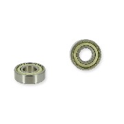 Pair of Wheel Bearings Ø15/35 6202z