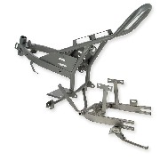 complete pocket bike frame with swingarm (type2)