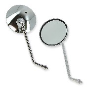 Mirrors for Dax 50cc ~ 125cc (chrome)