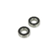 Set of 2 wheel spindle bearings for Go-Kart (6900RS)