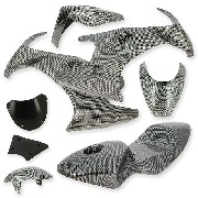 Carbon Fairing - Special Edition - for Pocket Bike 47cc - 49cc - metal