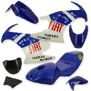 Fairing for Pocket Bike 47cc - 49cc - Blue-White