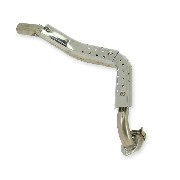 Exhaust pipe chrome for Skyteam Skymax 50cc