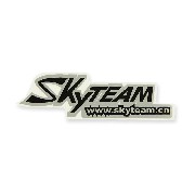 SkyTeam sticker for Bubbly (gray-black)