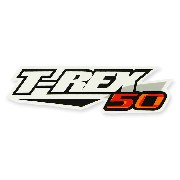 Trex-50cc sticker for Skyteam Trex (orange-black)
