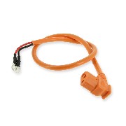 Battery power cable (52cm) for Citycoco Shopper - Orange fluo