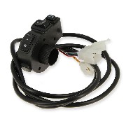 Left Switch Assembly for Citycoco - Black (typ4)