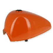 Fuel Tank for Monkey-Lemans 50cc ~ 125cc (Orange Red)