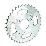 34 Tooth Rear Sprocket for Skymini Skyteam - White Zinc