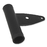 Headlight support Left for E-MINI scooter - BLACK