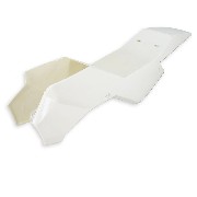 Central fairing pocket quad - white