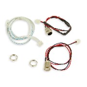 XLR socket and start button for Overboard