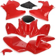Fairing for Pocket Bike 47cc 49cc Red (minor paint defect)