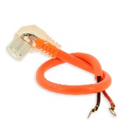 Battery power cable (36cm) for Citycoco - Orange fluo