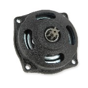 Clutch Bell + 6 Tooth Sprocket (small pitch) for Pocket Bike