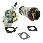 Kit for 30mm Carburetor + Adapter