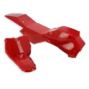 Fairing for ATV Pocket Quad type1 - Red