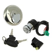 Lock Assy with fuel cap for PBR 50cc ~ 125cc  - Before 2009