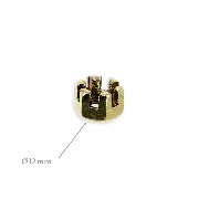 Castle Nut for A-arm ball joint for ATV Bashan Quad 200cc