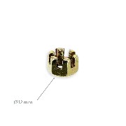Castle Nut for A-arm ball joint for ATV Shineray 200 ST9