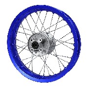 12'' Rear Rim for Dirt Bike (type 1) - Blue