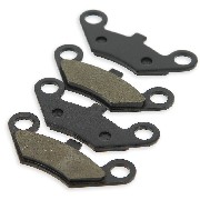 Front Brake Pads for ATV Bashan Quad 300cc (BS300S-18A)