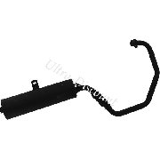 Exhaust for ATV Bashan Quad BS200S-3