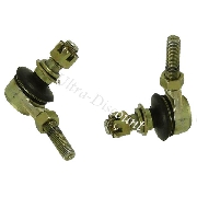 Steering Ball Joints + Castle Nuts for ATV Bashan Quad 300cc (BS300S-18)