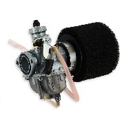 Mikuni 26mm Carburetor + Air Filter (Black) for Dirt Bike