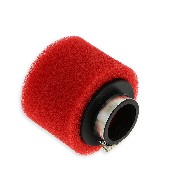 Dual Layer Foam Air Filter 40mm Red