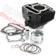 Cylinder Kit black for Dirt Bike 125cc - Lifan Engine 1P52FMI