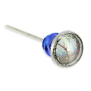 Custom Engine Oil Dipstick (Blue) + Thermometer