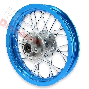 12'' Rear Rim for Dirt Bike (type 1) - light blue