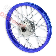 14'' Front Rim for Dirt Bike AGB27 (type 1) dark blue