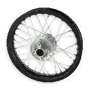 14'' Rear Rim for Dirt Bike (type 1) - Black