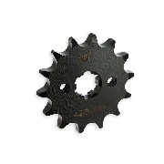 14 Tooth Reinforced Front Sprocket for Dirt Bike (428 : Ø:17mm)